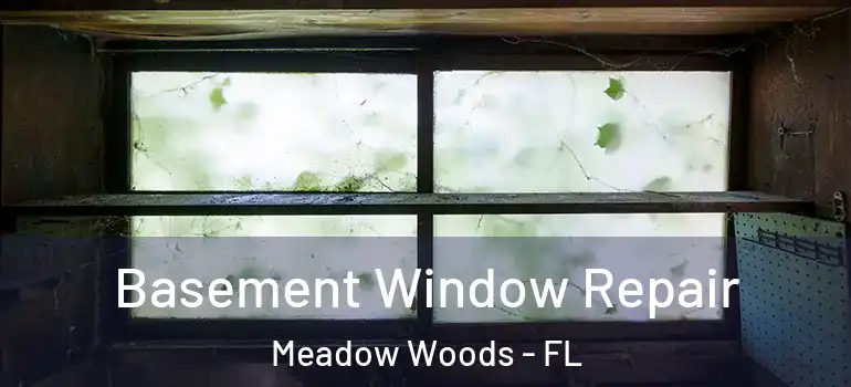  Basement Window Repair Meadow Woods - FL