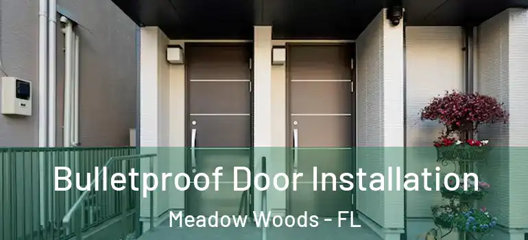  Bulletproof Door Installation Meadow Woods - FL