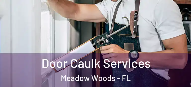  Door Caulk Services Meadow Woods - FL