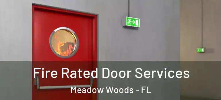  Fire Rated Door Services Meadow Woods - FL