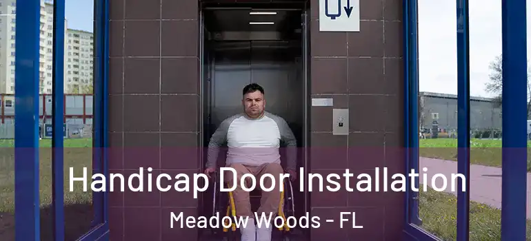  Handicap Door Installation Meadow Woods - FL