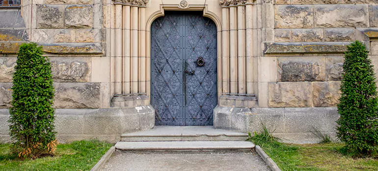 Traditional Double Front Doors in Meadow Woods, FL