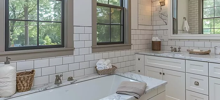 Bathroom Windows Privacy Glass in Meadow Woods, FL