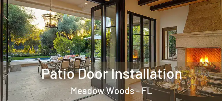  Patio Door Installation Meadow Woods - FL