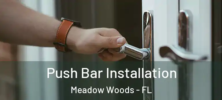 Push Bar Installation Meadow Woods - FL