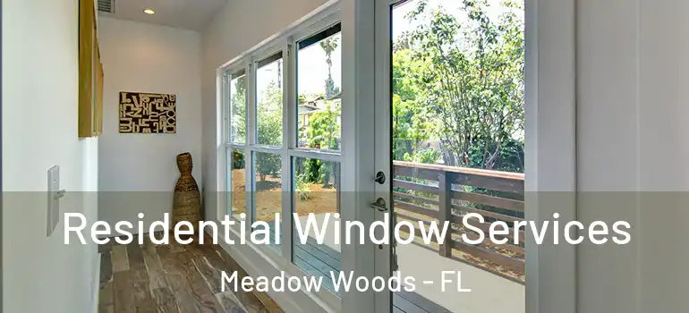  Residential Window Services Meadow Woods - FL