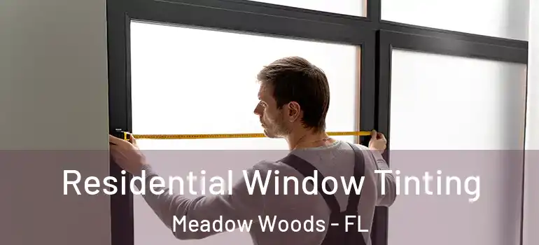  Residential Window Tinting Meadow Woods - FL