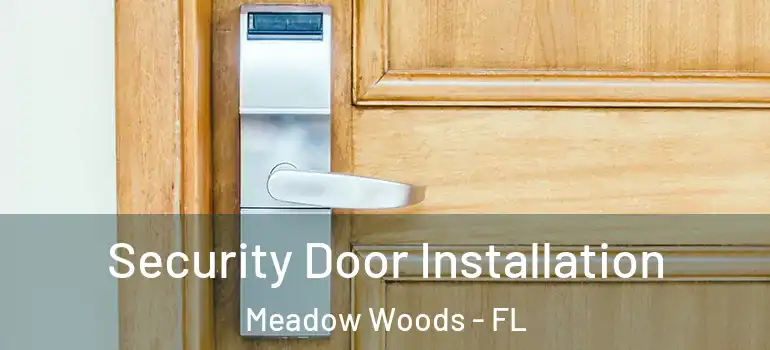  Security Door Installation Meadow Woods - FL
